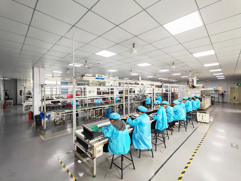 DIP plug-in wave soldering production line