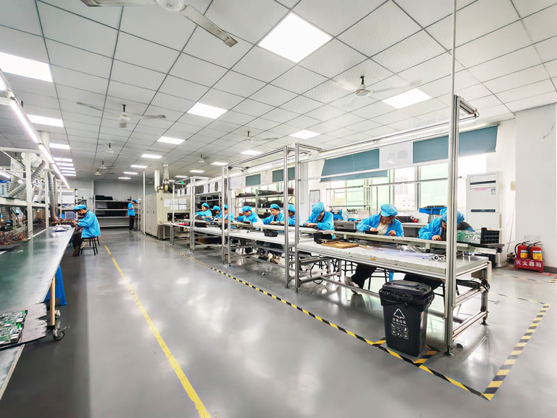 DIP plug-in wave soldering production line
