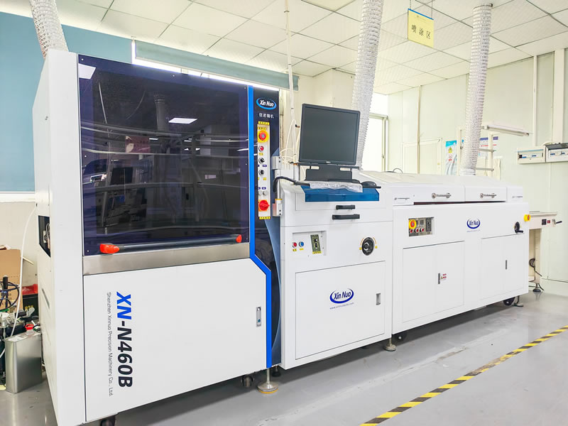 DIP plug-in wave soldering production line