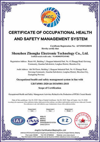 Health Certification